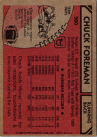 1980 Topps Chuck Foreman #500