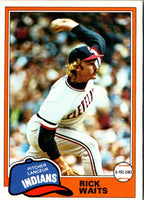 1981 O-Pee-Chee Rick Waits #258