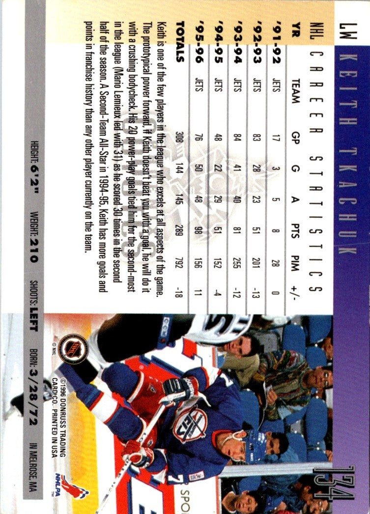 1996 Donruss Keith Tkachuk