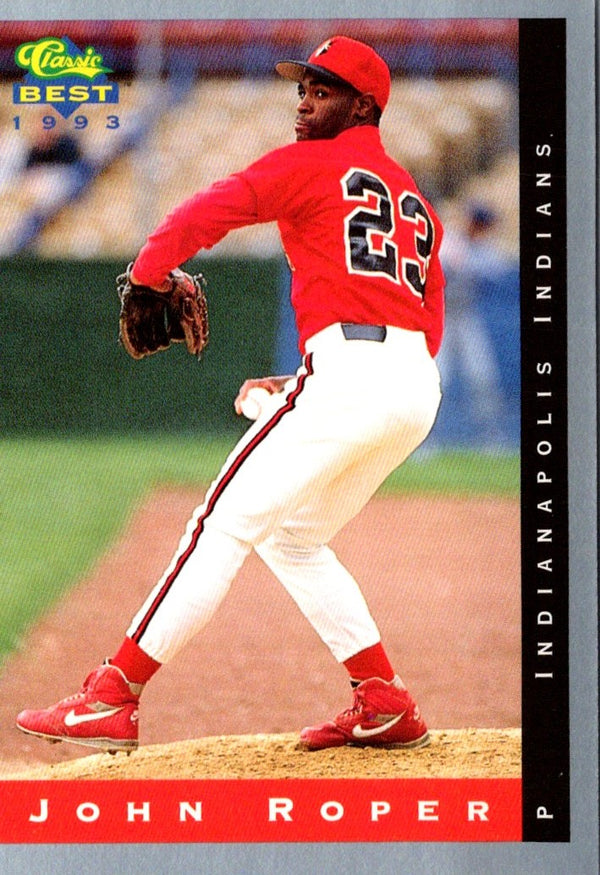 1993 Classic Best John Roper #16