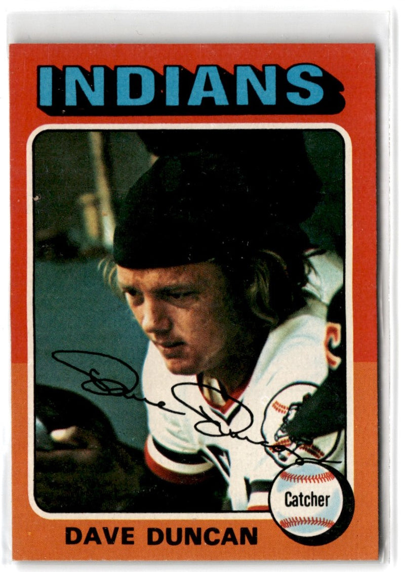 1975 Topps Dave Duncan