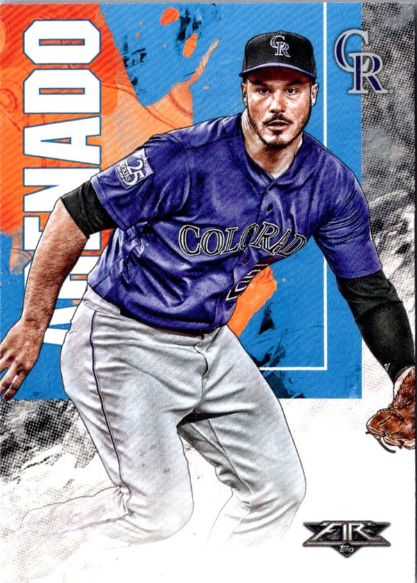 2019 Topps Fire Nolan Arenado #130