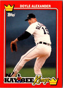 1990 Topps Kay-Bee Kings of Baseball Doyle Alexander