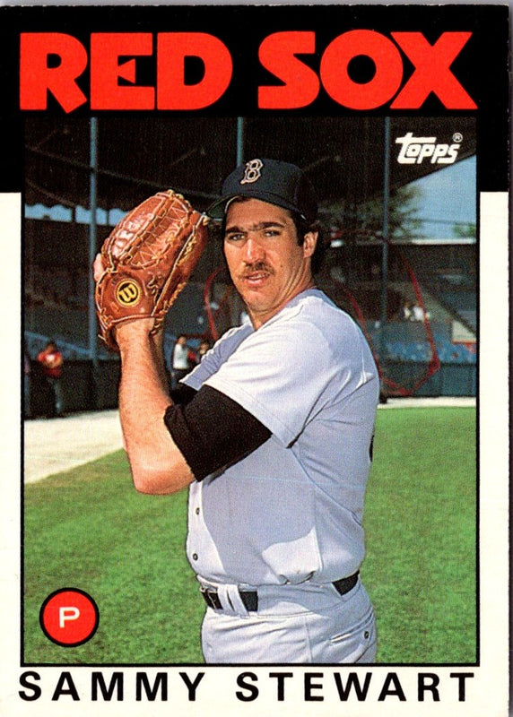 1986 Topps Traded Sammy Stewart #103T