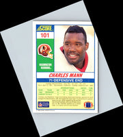 1990 Score Charles Mann #101