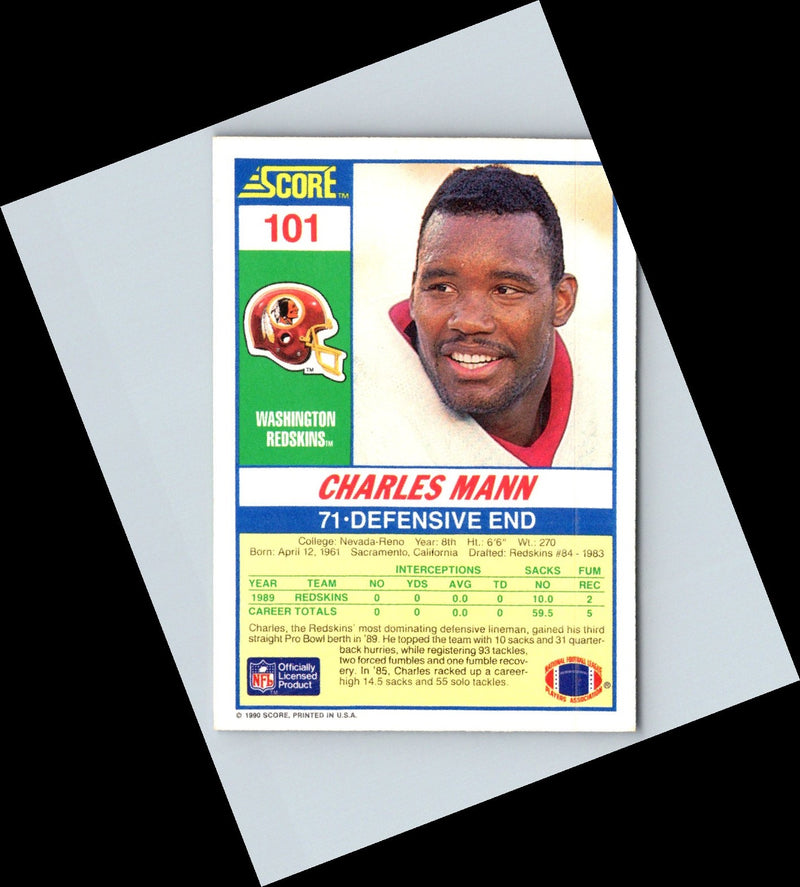 1990 Score Charles Mann