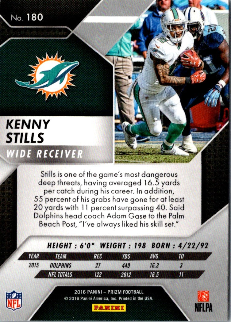 2016 Panini Prizm Kenny Stills