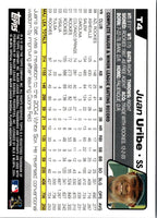 2004 Topps Traded & Rookies Juan Uribe #T4