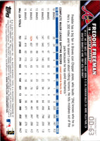 2016 Topps Opening Day Freddie Freeman #OD-63
