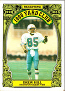 1986 Topps 1000 Yard Club Drew Hill