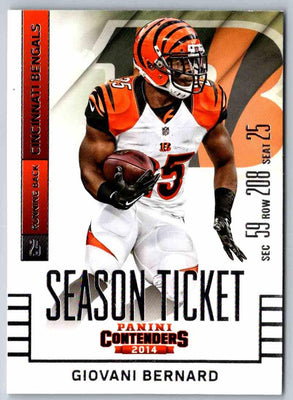 2014 Contenders Giovani Bernard #8