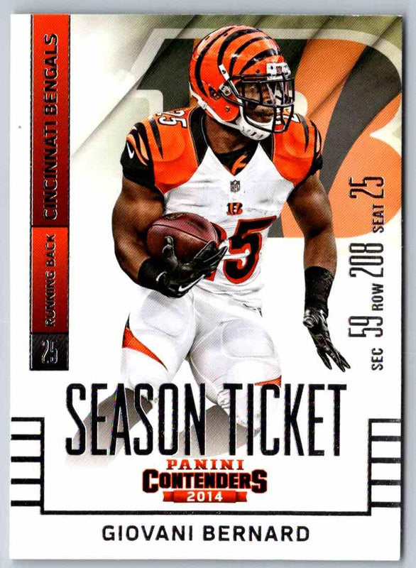 2014 Contenders Giovani Bernard #8
