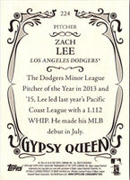 2016 Topps Gypsy Queen Zach Lee #224