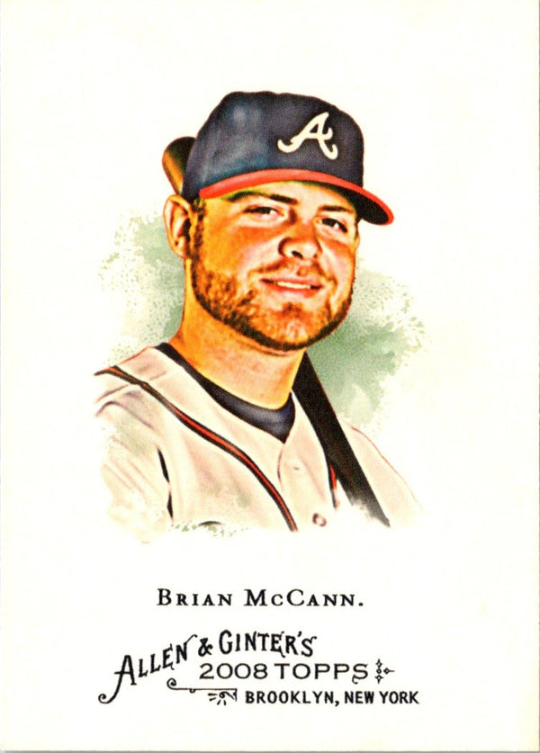 2008 Topps Allen & Ginter Brian McCann #51