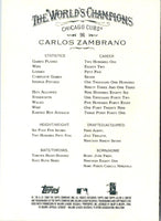 2008 Topps Allen & Ginter Carlos Zambrano #96
