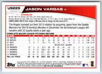 2013 Topps Update Jason Vargas #US229