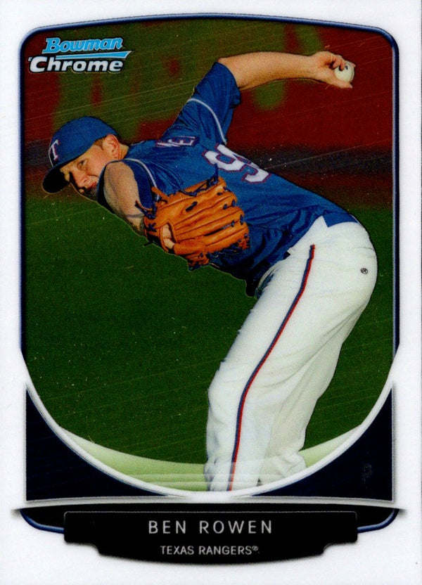 2013 Bowman Chrome Prospects Ben Rowen #BCP63