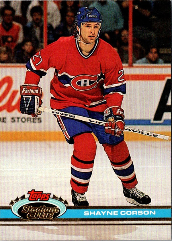 1991 Stadium Club Shayne Corson #5
