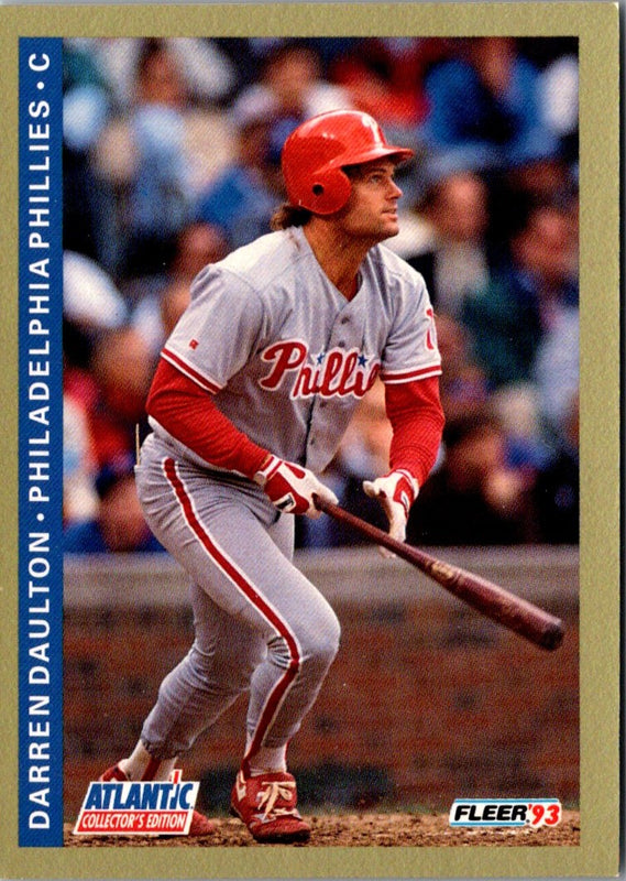 1993 Fleer Atlantic Darren Daulton #6