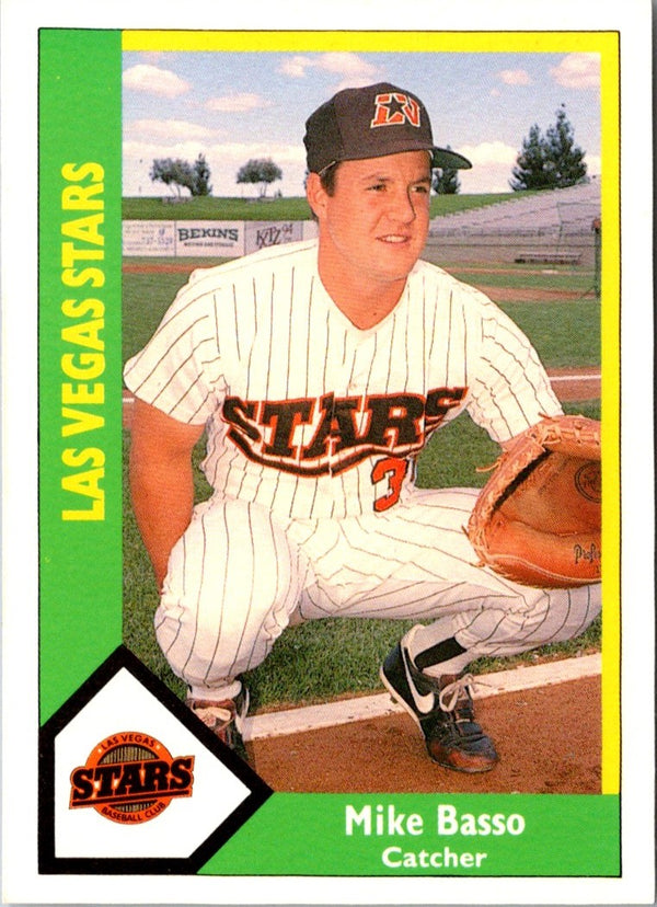 1990 CMC Las Vegas Stars Mike Basso #11