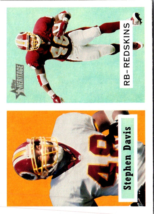 2002 Topps Heritage Stephen Davis #132