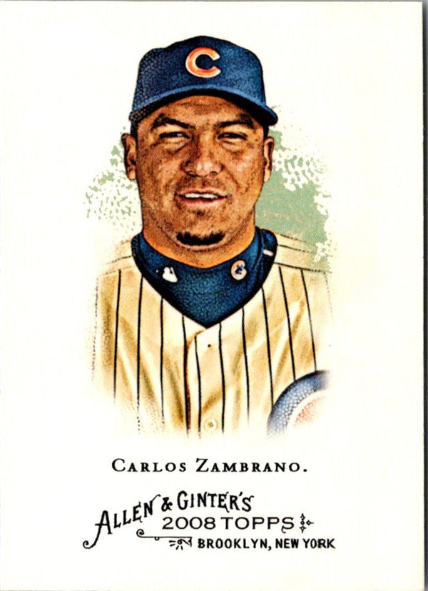 2008 Topps Allen & Ginter Carlos Zambrano #96