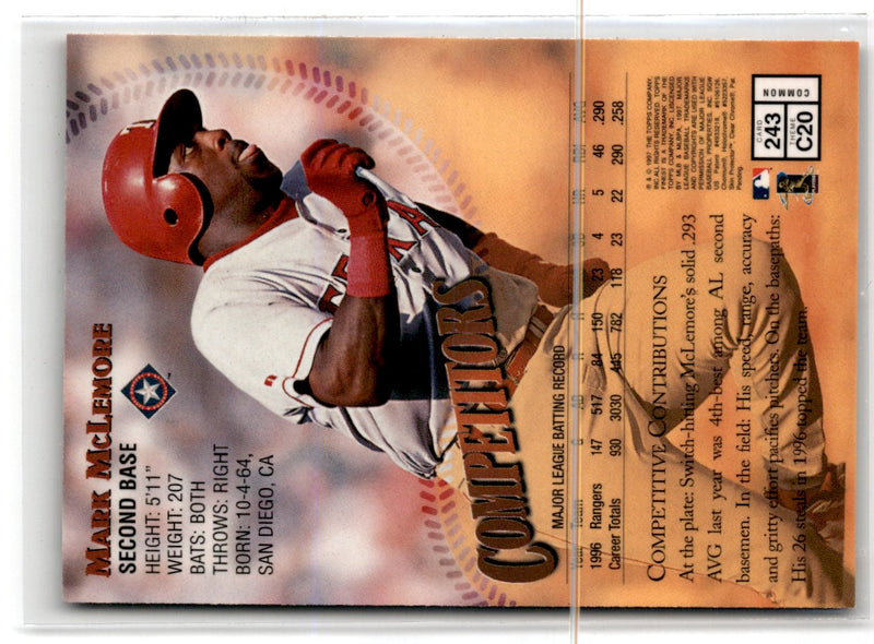 1995 Finest Mark McLemore