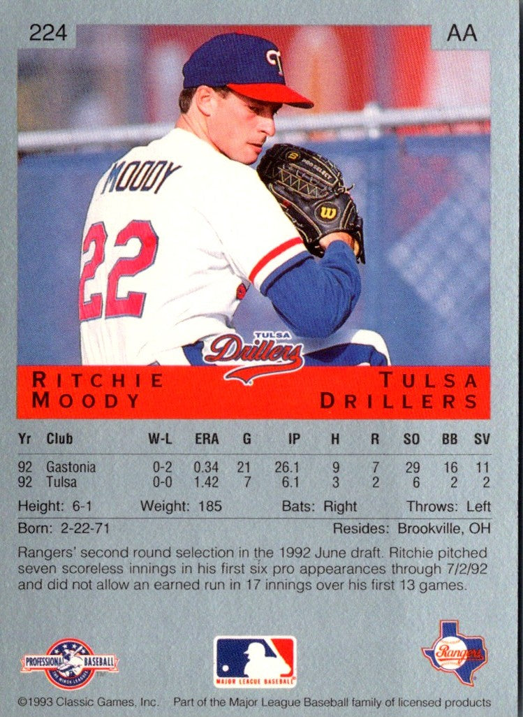 1993 Classic Best Ritchie Moody