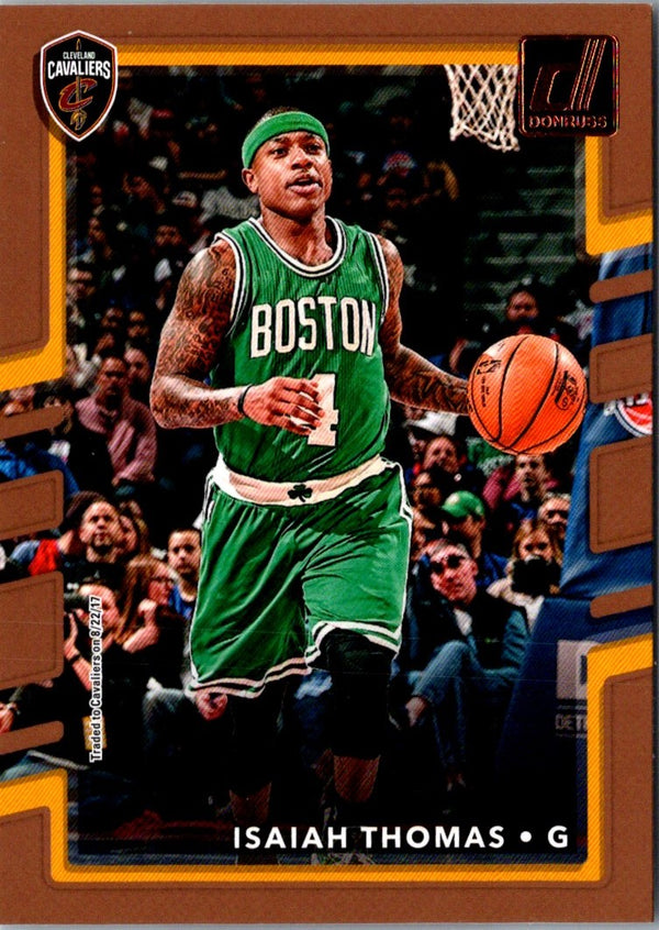 2017 Donruss Isaiah Thomas #9