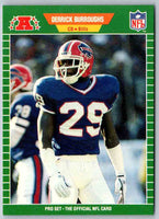 1989 NFL Proset Derrick Burroughs #18