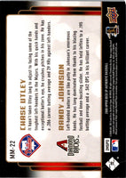 2008 SP Authentic Marquee Matchups Chase Utley/Randy Johnson #MM-22