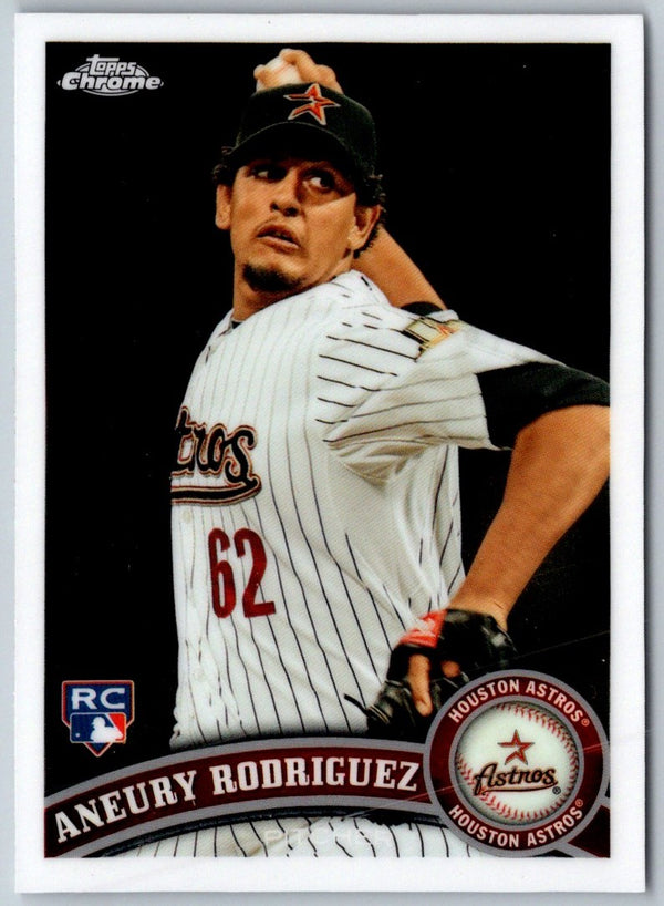 2011 Topps Chrome Aneury Rodriguez #177 Rookie