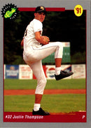 1991 Classic Draft Picks Justin Thompson