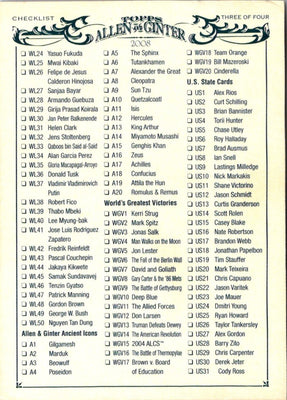 1993 Fleer Excel Checklist #299