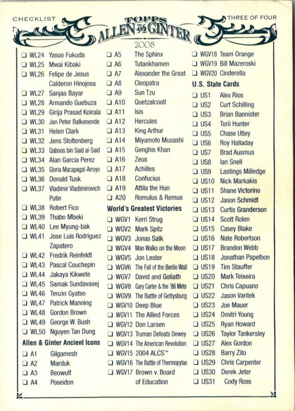 1993 Fleer Excel Checklist #299