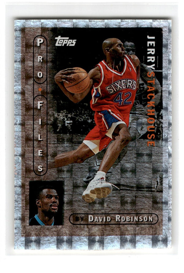 1996 Topps Jerry Stackhouse #42
