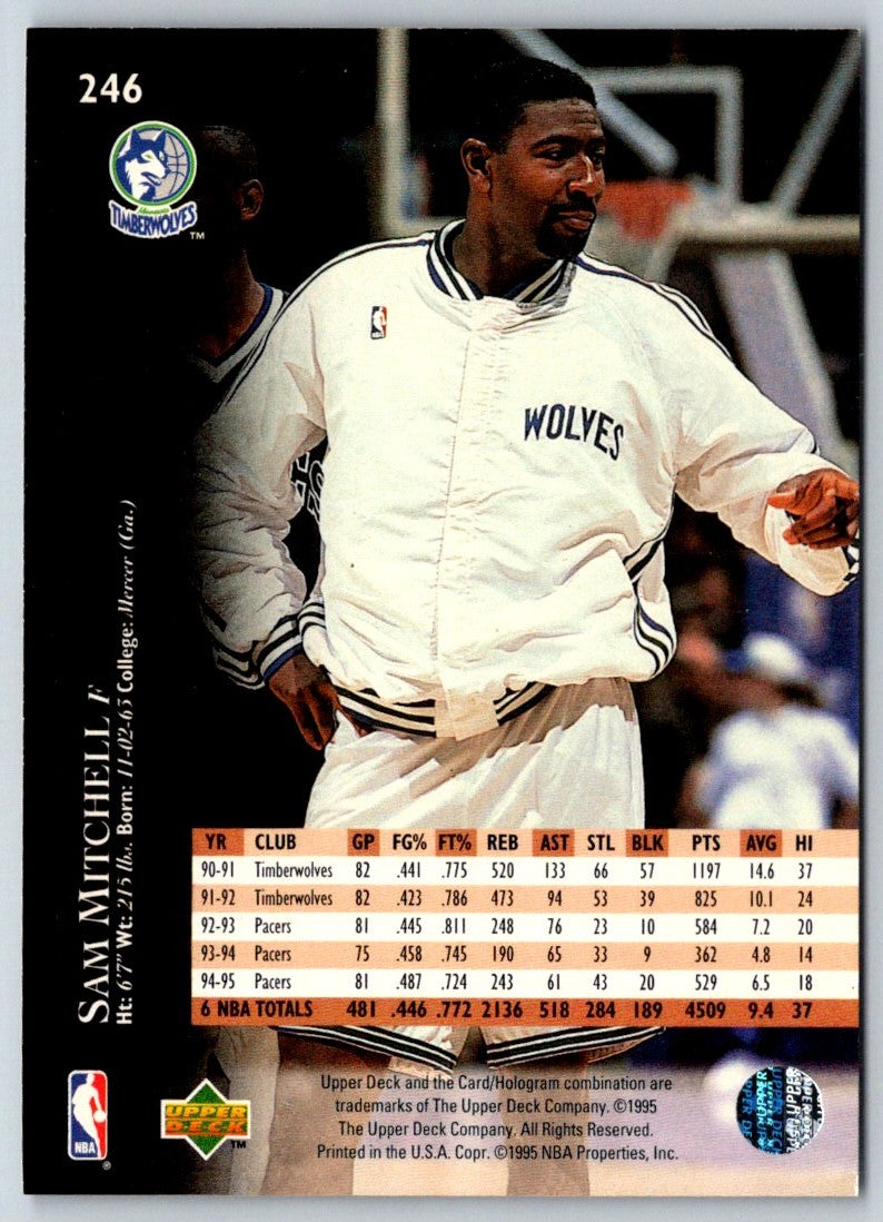 1995 Upper Deck Sam Mitchell