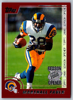 2000 Topps Season Opener Marshall Faulk #67