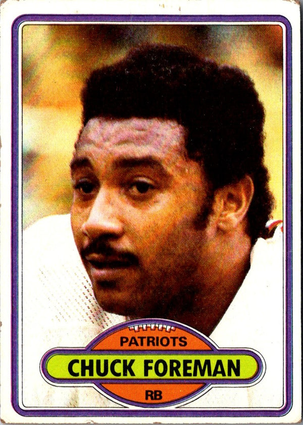 1980 Topps Chuck Foreman #500