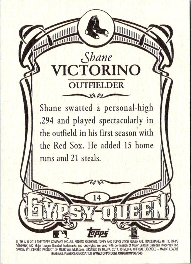 2014 Topps Gypsy Queen Shane Victorino