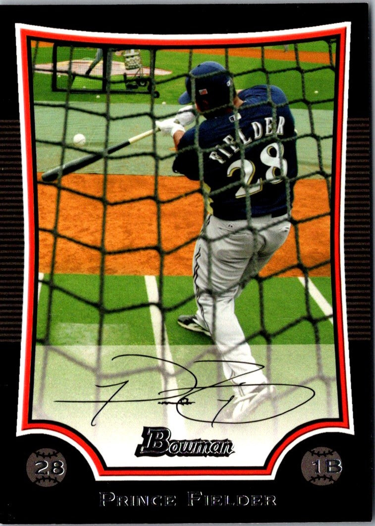 2009 Bowman Prince Fielder