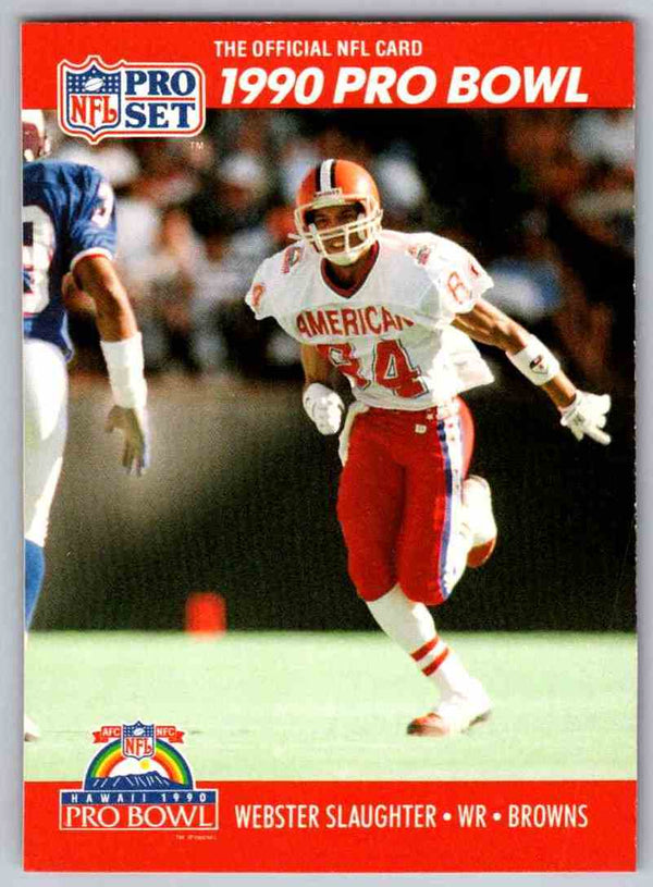 1990 Pro Set Webster Slaughter #370