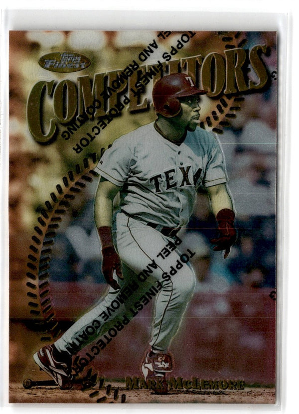 1995 Finest Mark McLemore #229