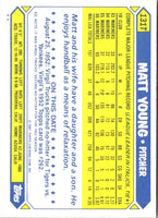1987 Topps Traded Matt Young #131T