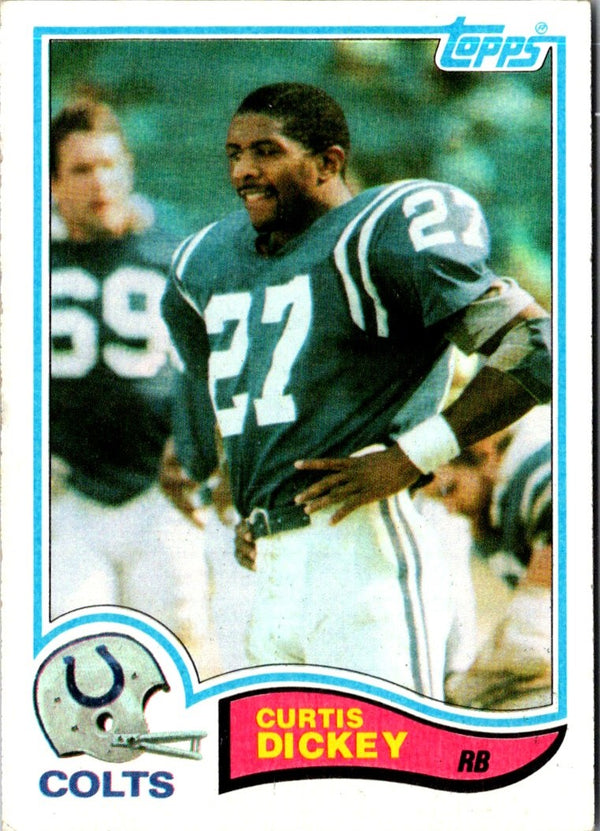 1982 Topps Curtis Dickey #13