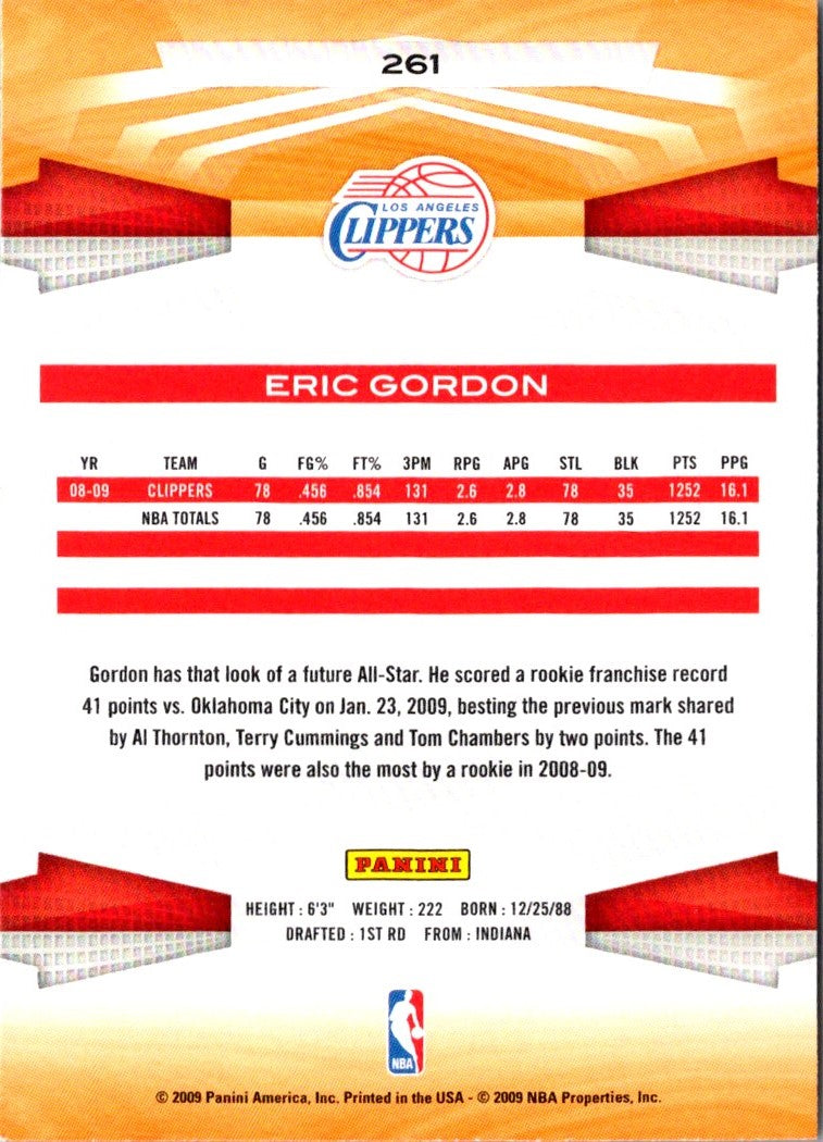 2009 Panini Eric Gordon