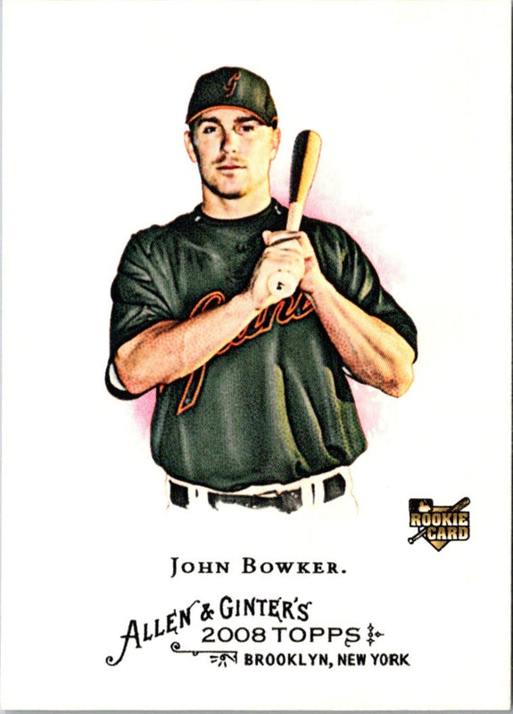 2008 Topps Allen & Ginter John Bowker #99 Rookie