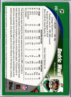 2002 Topps Dedric Ward #243