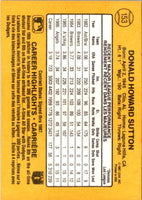 1987 Leaf Don Sutton #153