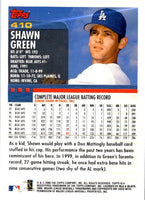 2000 Topps Shawn Green #410